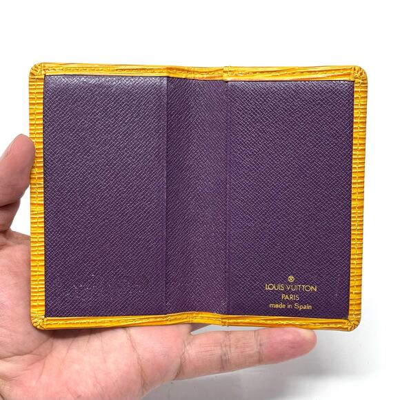 Louis Vuitton Yellow Bifold Wallet - Picture 2 of 11
